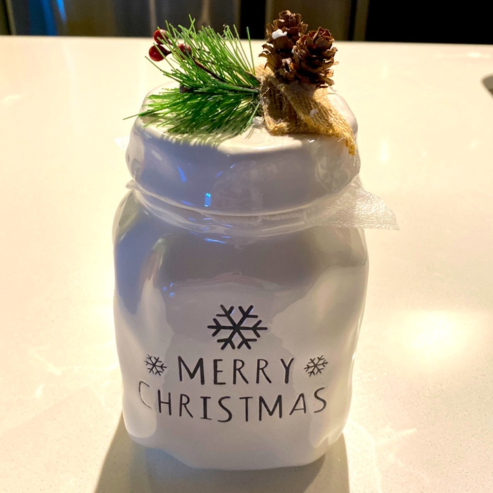 Merry Christmas Cookie Jar